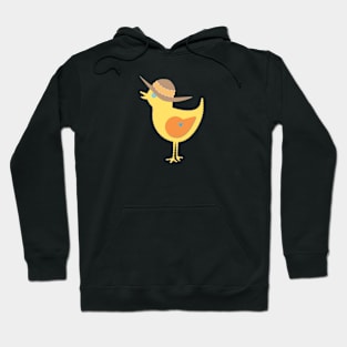 Summer Bird With Hat Hoodie